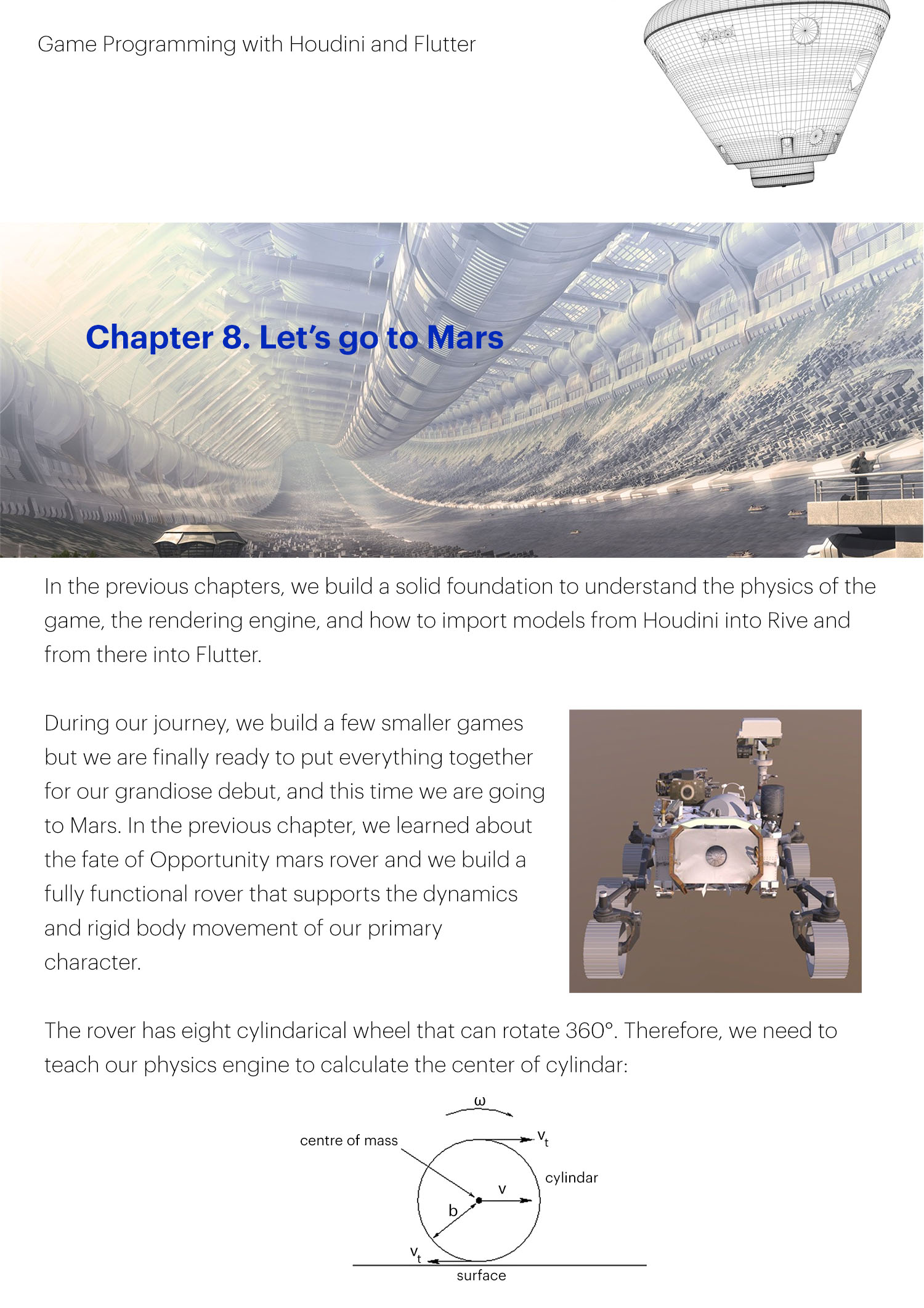 Game Programming with Houdini and Flutter — Chapter 8: Going to Mars