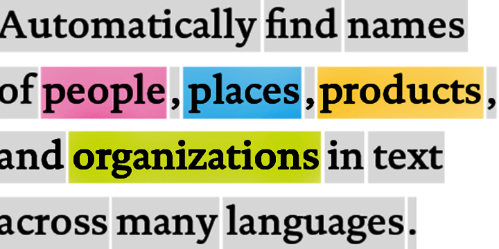 Named Entity Recognition — Mahdi Mamouri Agency